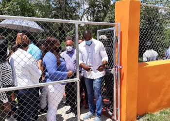 Inauguran cancha deportiva en Don Juan, Monte Plata