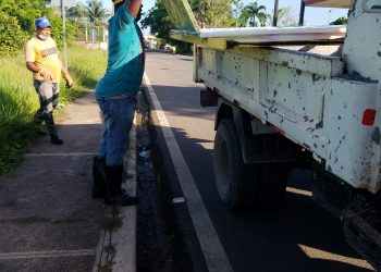 Alcaldia de Bayaguana retira vallas publicitarias