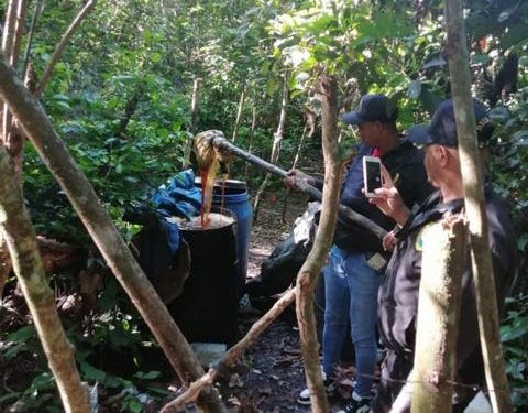 Desmantelan fabrica de bebidas alcohólicas adulteradas en Monte Plata