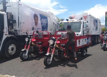 Alcaldía de Monte Plata adquiere camiones compactadores