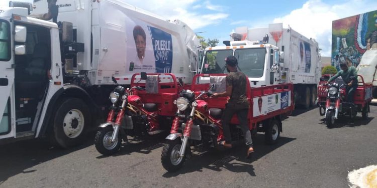 Alcaldía de Monte Plata adquiere camiones compactadores