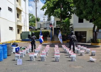 Apresan a cuatro colombianos en La Altagracia con 278 paquetes de drogas