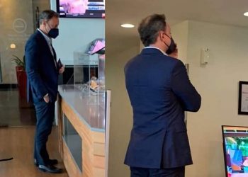 Jean Alain intenta viajar a  EE.UU y las autoridades se lo impiden