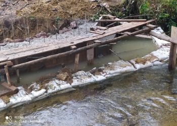 Manuel Pantalio construye del puente de los Hidalgos en Bayaguana