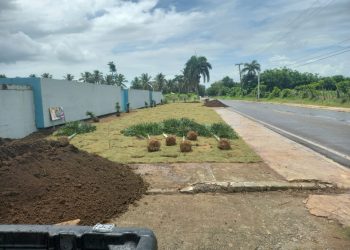 Manuel Pantalio continúa trabajó de embellecimiento y recuperación de espacios públicos