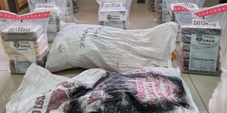 Autoridades incautan de 66 paquetes de cocaína en una finca de Samaná