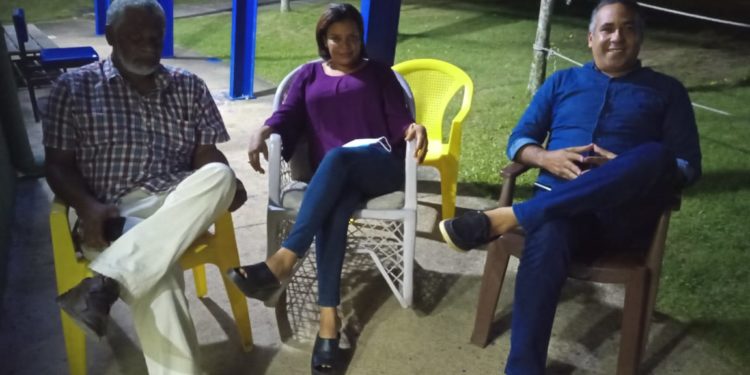 Alcalde Manuel Pantalio y gobernadora Rafaela Javier realizan encuentro de armonía