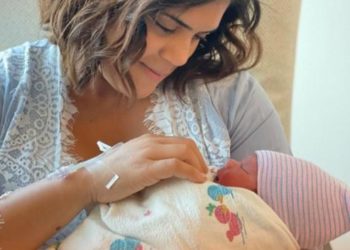 Francisca Lachapel  ya es madre; nació Gennaro