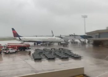 Cierran operaciones en el AILA y Joaquín Balaguer por paso de tormenta Fred