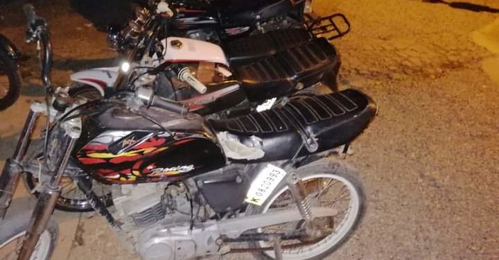 Al menos 5 motocicleta retenidas en un juego de Dao en Monte Plata