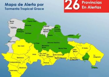 El COE mantiene 26 provincias bajo alerta