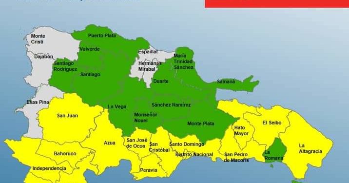 El COE mantiene 26 provincias bajo alerta