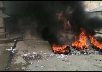 Protestan por arreglos de calles y otros servicios en Sabana Grande de Boyá