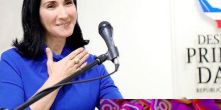 Primera dama de RD elimina opción de ser etiquetada en Instagram