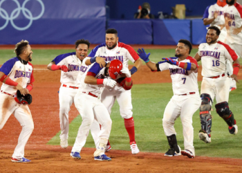 Equipo dominicano de béisbol avanzan al segundo repechaje en Juegos Olímpicos de Tokio