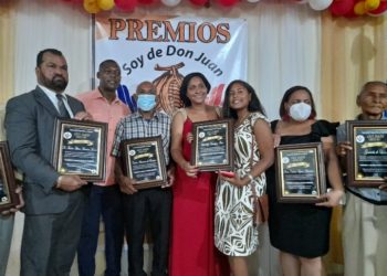 Realizan premios «Soy Don Juan, soy ejemplo » en el distrito municipal Don Juan