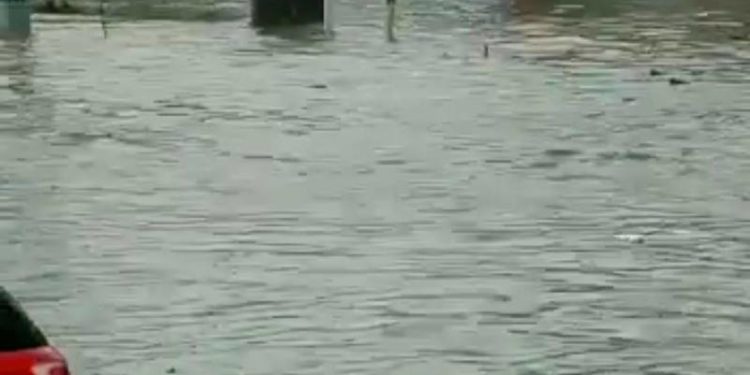 Tormenta Fred genera inundaciones San Pedro de Macorís