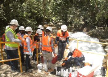 Aguas descargadas por Barrick Pueblo Viejo cumplen con los estándares establecidos por autoridades