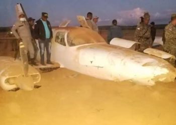 Se estrella avioneta con 175 paquetes de cocaína