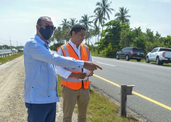 MOPC inicia plan de reparación y sustitución de barandas de seguridad en las principales carreteras