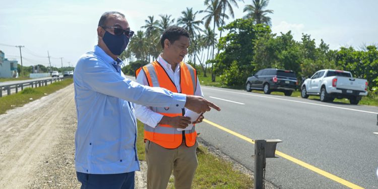 MOPC inicia plan de reparación y sustitución de barandas de seguridad en las principales carreteras