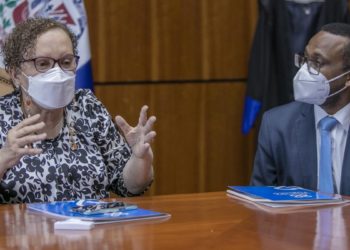 La magistrada Miriam Germán Brito se reúne con fiscales que trabajan la Operación Falcón