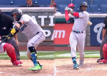 Sánchez da 2 HR en remontada de Marlins