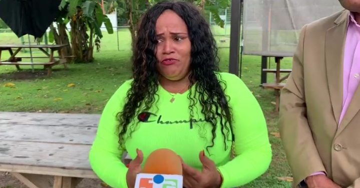 Madre de niña que tía le dio fuerte pela solicita a las autoridades le den un «chance «