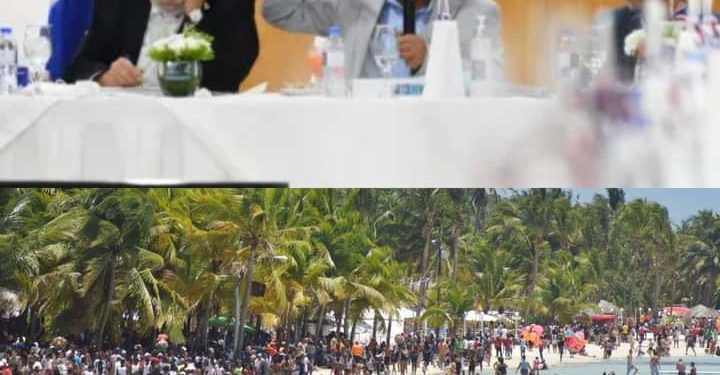 Director Gabinete del Agua asegura que bañarse en Boca Chica es exponerse a 2 kilos de excremento