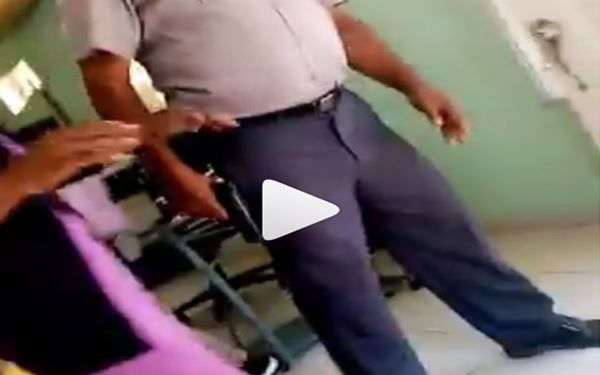 MINERD: Video de policía sacando arma a estudiantes es del 2019