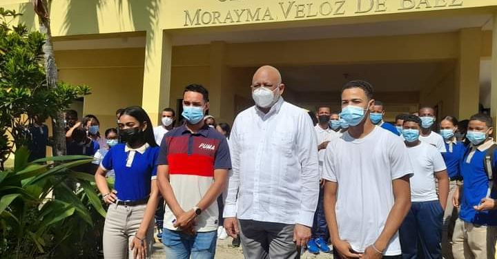 Educación convierte liceo en politécnico en Bayaguana, Monte Plata