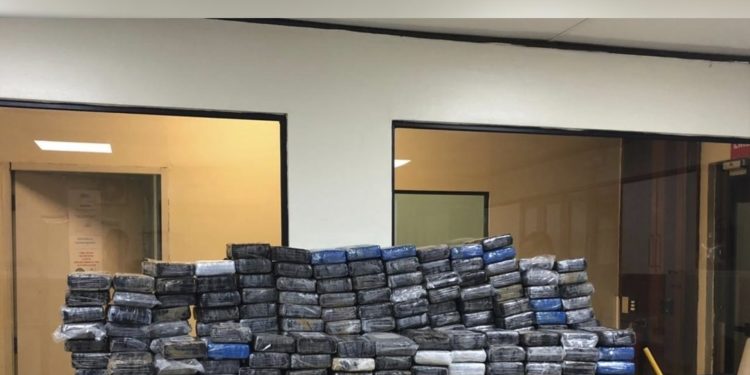 DNCD ocupa 266 paquetes de cocaína que vinieron de Estados Unidos