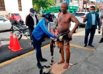 Fallece hombre que se prendió en fuego frente a la fiscalía