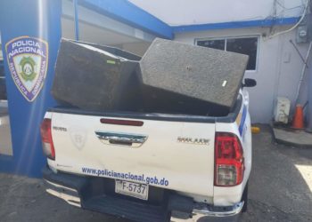 Policía Nacional incauta bocinas por contaminación sónica en Sabana Grande de Boyá