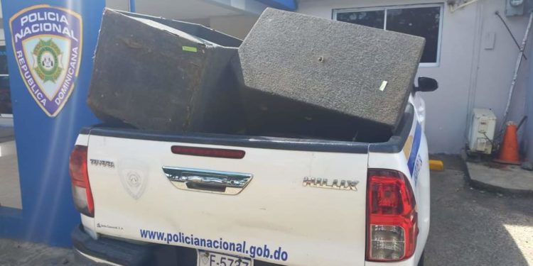 Policía Nacional incauta bocinas por contaminación sónica en Sabana Grande de Boyá