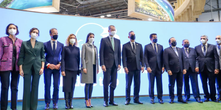 Presidente Abinader inaugura Fitur 2022 junto al rey Felipe VI