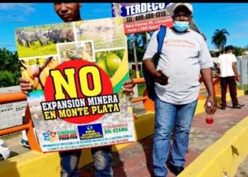 ¡ Otra vez! Protestan contra la instalación de la presa de cola en Cuance, Yamasá