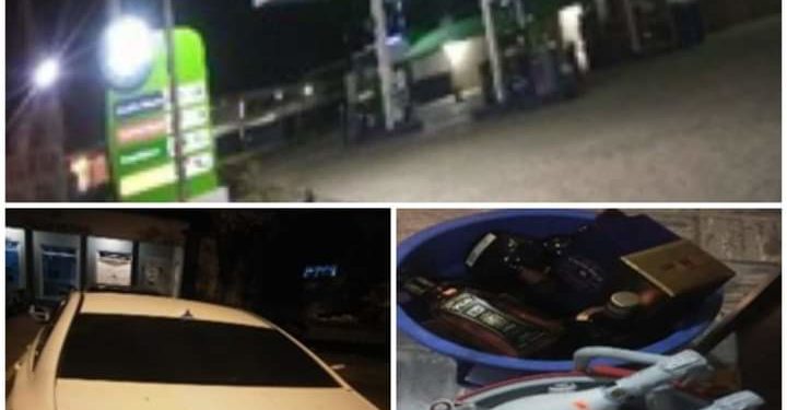 PN impide asalten estación de combustible en Santiago; encuentran encargado de negocio y seguridad amordazados