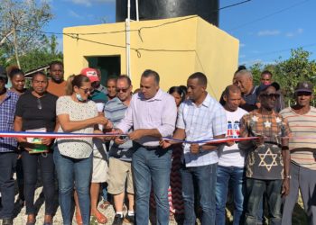 Alcaldía de Bayaguana deja en funcionamiento la ampliación un mini acueducto en La Reforma de Dajao