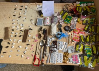 Realizan requisa en cárcel de Sabana Grande de Boyá, ocupan drogas y otros objetos