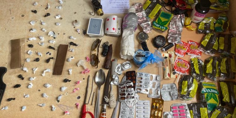 Realizan requisa en cárcel de Sabana Grande de Boyá, ocupan drogas y otros objetos