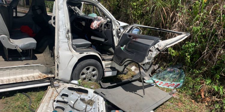 Al menos siete heridos en un accidente en la carretera Sabana Grande de Boyá-Monte Plata