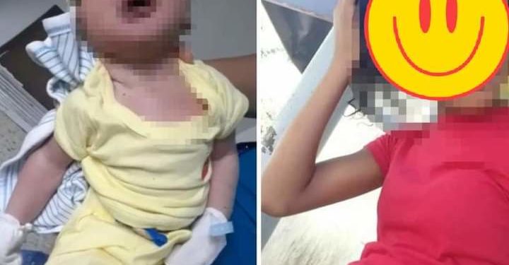 Intubada en cuidados intensivos, menor de 15 años de edad que dió a luz a infante de 9 libras