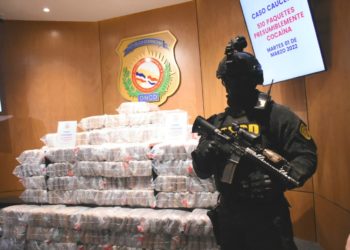 DNCD ocupa 510 paquetes de presumiblemente cocaína en Puerto Multimodal Caucedo