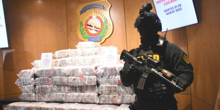 DNCD ocupa 510 paquetes de presumiblemente cocaína en Puerto Multimodal Caucedo