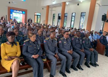 Policía Nacional en Monte Plata conmemora 86 aniversario de la institución