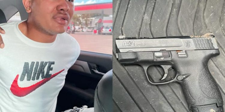 Policía apresa hombre con pistola ilegal en SFM