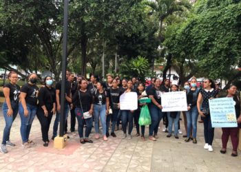 Piquetean oficina de la regional 03 de Educación