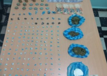 Tres personas apresadas por la PN en San José de Ocoa tras ocupasarele a dos de estos presunta droga