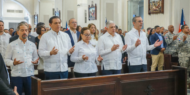 Presidente Abinader asiste a Tedeum por 178 aniversario de la Batalla 30 del Marzo